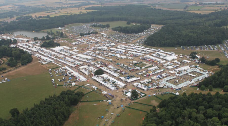 THE GAME FAIR HAS GROWN IN SIZE