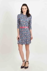 SOPHIE Ditsy Blue dress (short)