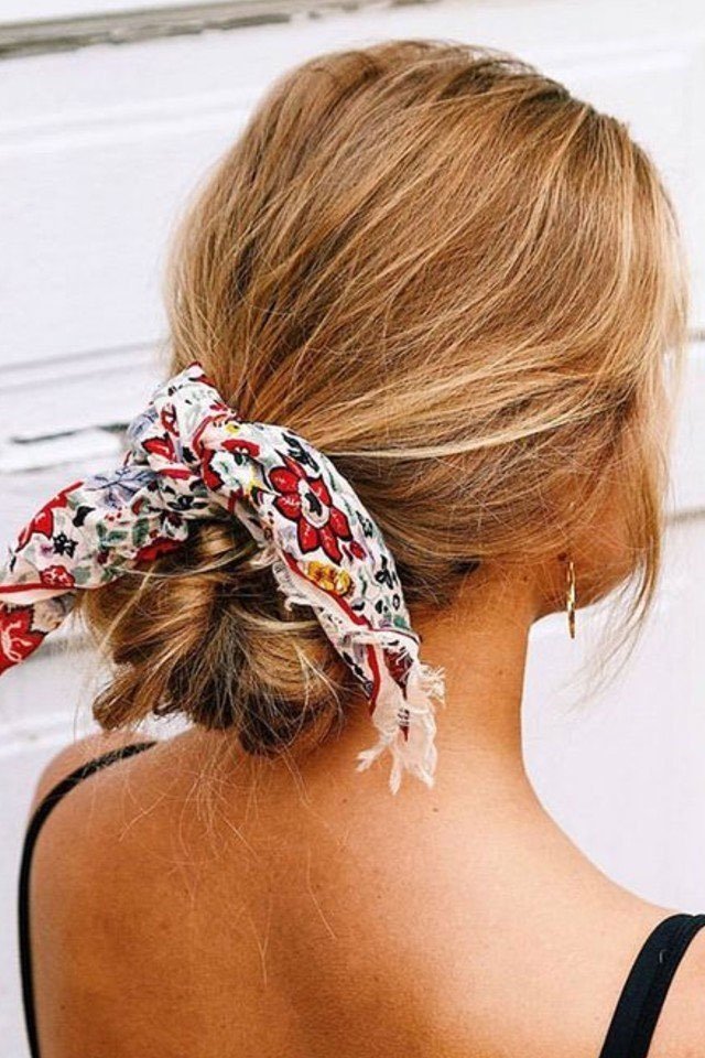 Knot it into a headband