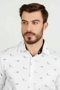 VICTOR Black Pheasants luxury men’s shirt 3 Hartwell Victor Black Pheasants CU scaled