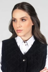 KATRINA Black Velvet Quilted Gilet 3 Hartwell Katrina Black Velvet CU