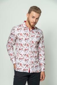 VICTOR Red Hunting luxury men’s shirt 3 Hartwell VICTOR Red Hunting 2 1