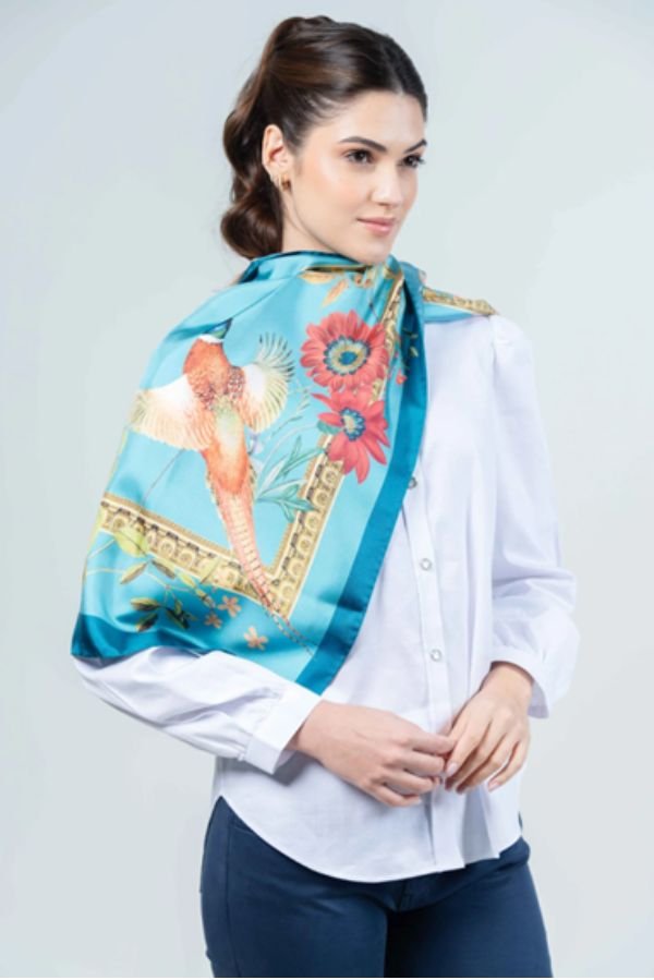 SABRINA Italian Silk Scarf