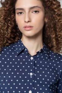 Hartwell LYDIA Navy Polka Dot CU