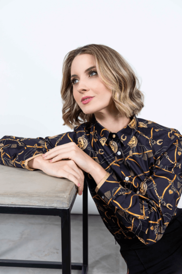 AutumnWinter Equestrian Elegance with Bold Prints