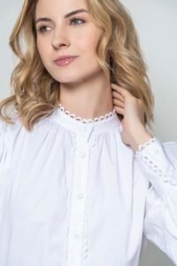 CARINA White luxury blouse 4 Hartwell CARINA White CU
