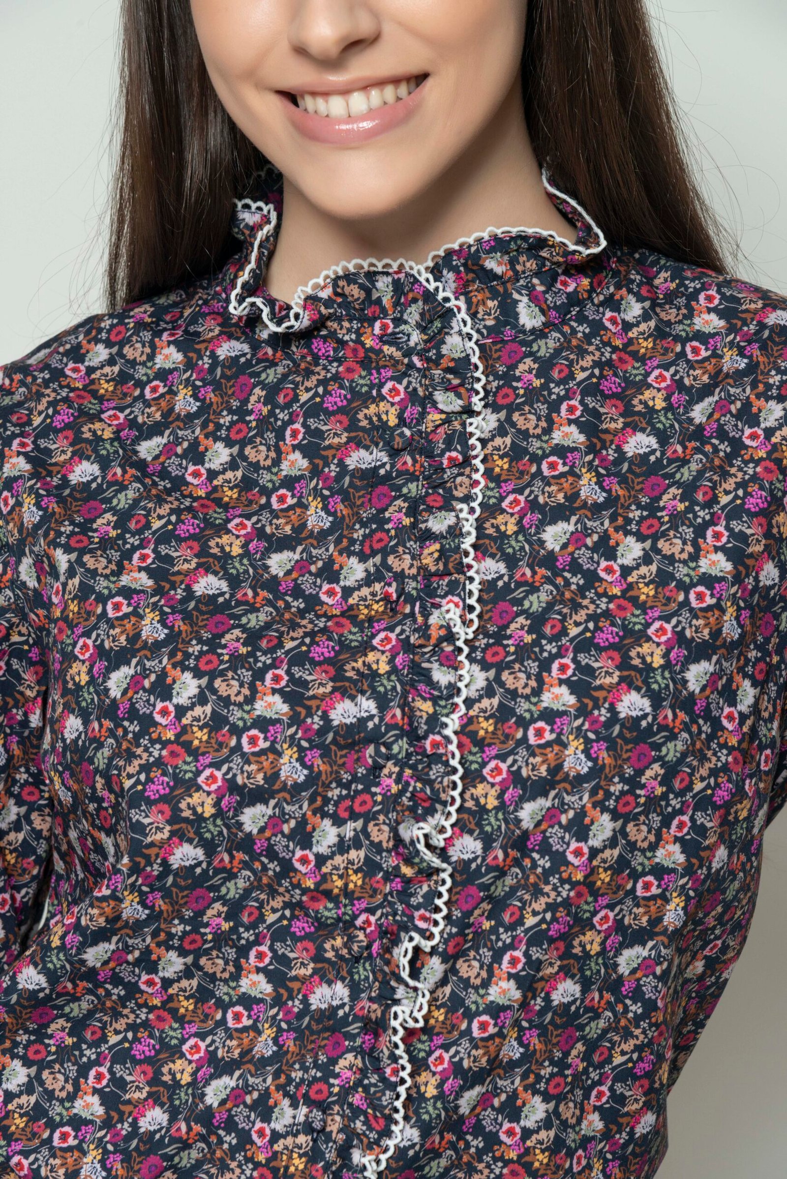 TALIA BLack Ditsy Flowers CU scaled