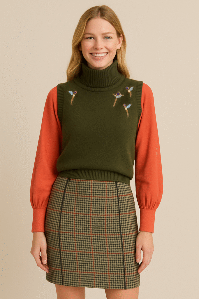 Autumn Layers and Warm Smile