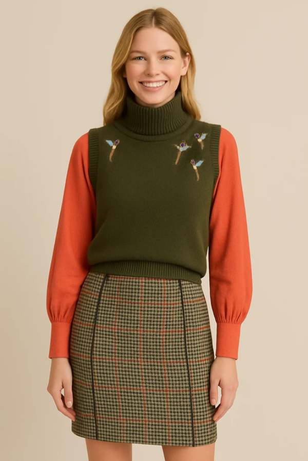 The Legacy and Evolution of Checkered Patterns in British Fashion 6 knitwear