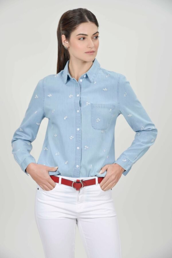 ROBYN Denim Embroidery