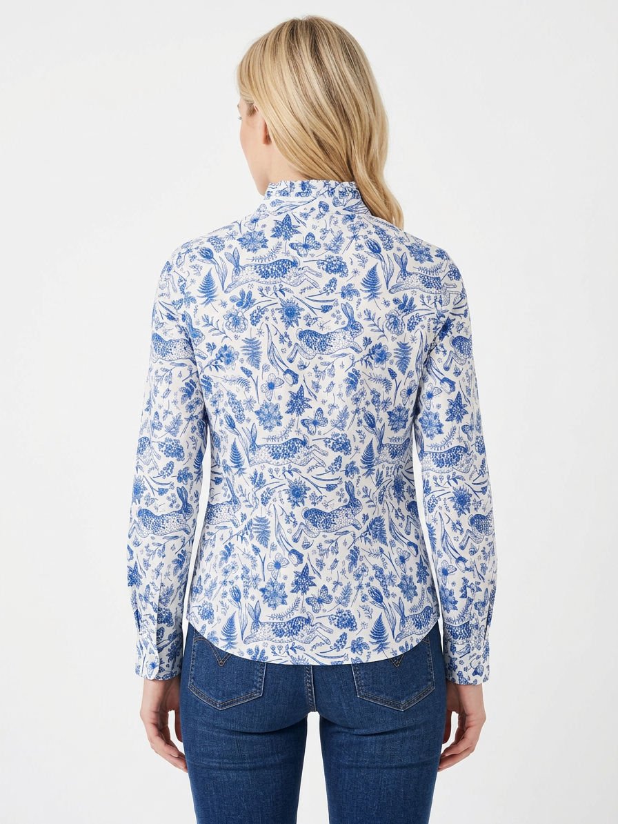 SUZANNE Blue Bunnies back