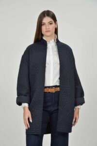 Hartwell AMBER Navy Coat 8 1