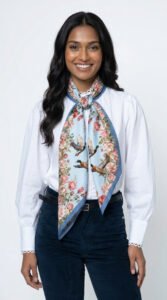 Hartwell SABRINA Blue Roses