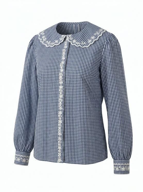 SAMANTHA-Blue-Gingham-3 Hartwell SAMANTHA Blue Gingham 3
