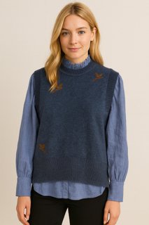 AMARA Blue Denim Pheasants 1 Hartwell AMARA Blue Denim Pheasants