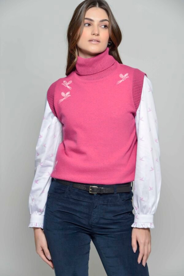 AMARA Hot Pink Pheasants 3 Hartwell AMARA Hot Pink Pheasants