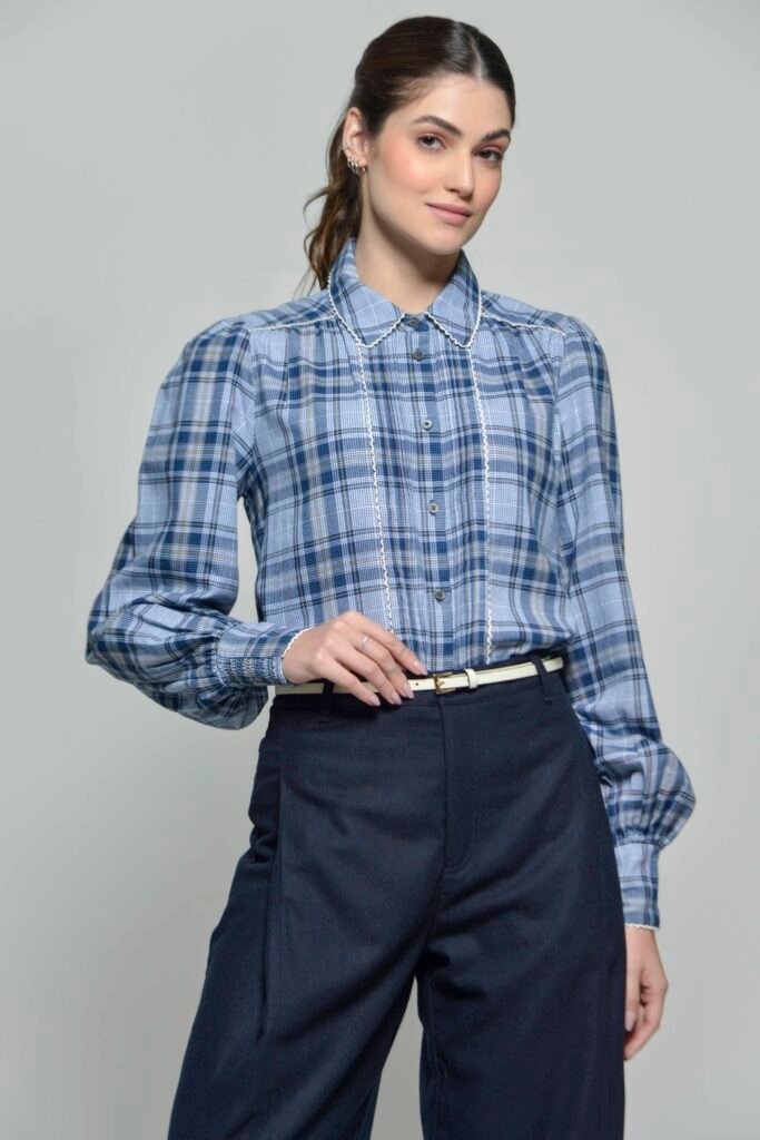 MARIELLA Blue Check 1 Hartwell MARIELLA Blue Check 2