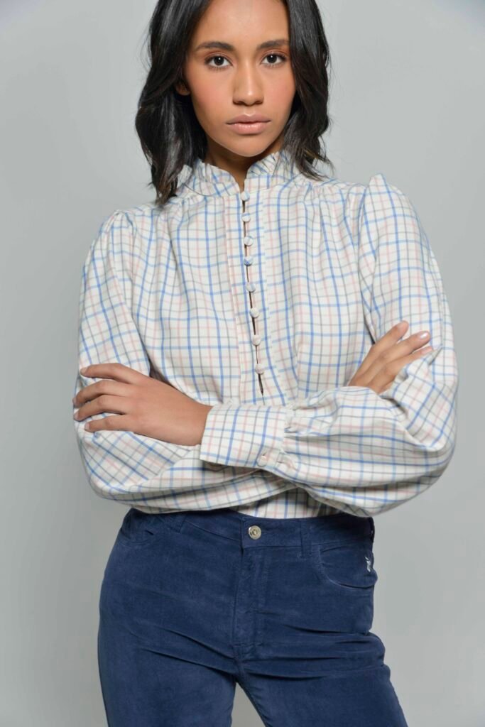 SERAFINE Pink Check 5 Hartwell SERAFINE Pink Check