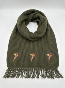 INGRID Scarf 5 Hartwell INGRID Olive Scarf 2